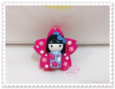 ♥小公主日本精品♥ Hello Kitty 冰箱磁鐵 造型磁鐵 櫻花 和服造型 星星 60211606