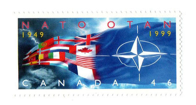(Y809) 1999 加拿大北大西洋公約(NATO)50周年紀念郵票  新1全  Scott#1809