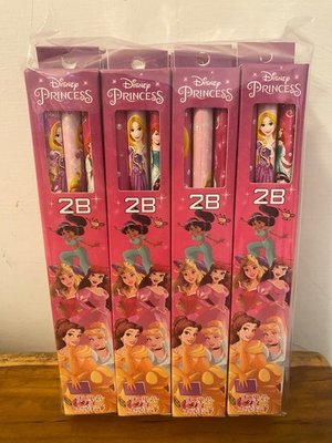 精靈寶可夢 皮卡丘 冰雪奇緣 迪士尼公主 愛莎 波力 粉紅豬小妹 學前兒童 2B 大三角鉛筆 三隻+削筆機