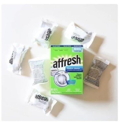 【歡迎光臨】買二送一 Affresh 家用洗衣機槽清潔劑 滾輪波輪清潔汙垢清潔片 泡騰片 洗衣機清潔錠6錠