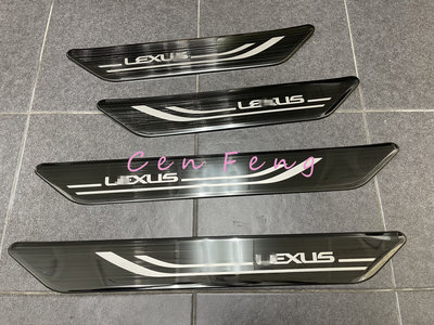 涔峰ＣＦ☆(黑鈦) LEXUS 23年 大改款 RX RX350 RX450H 迎賓踏板 外門檻條 白金踏板 飾板 防刮