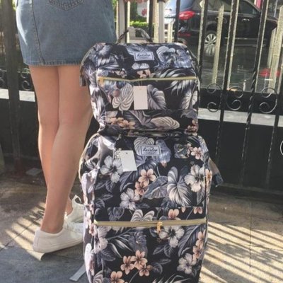 熱銷 同款新品拉桿背包旅行包超輕防水登機行李箱男女旅游可拆可折疊子簡約