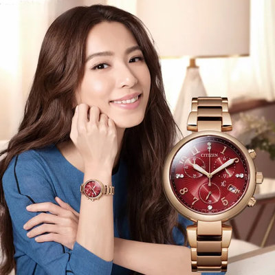 【時光鐘錶公司】CITIZEN 星辰 錶 FB1453-55W XC 光動能計時女錶 光動能錶