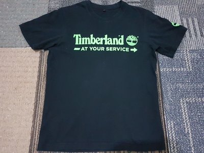 (851) Timberland LOGO短T 黑色 S