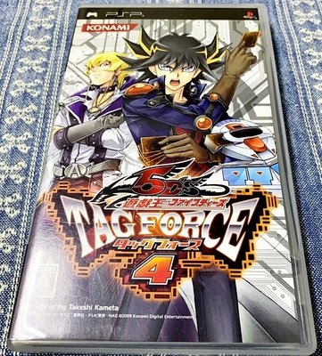 幸運小兔 PSP 遊戲王 5D's 雙重戰力 4 Yu-Gi-Oh! 5D's Tag Force 4 日版 J8