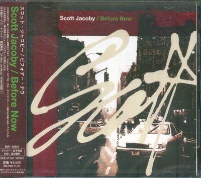 K - Scott Jacoby - Before Now - 日版 +2BONUS - NEW