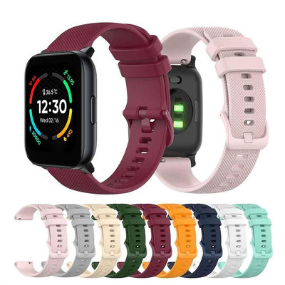 熱銷 適用於 Realme Techlife 手錶 S100 Band Smartwatch 手鍊腕帶更換配件的運動矽膠
