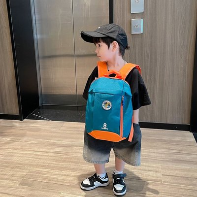 韓版兒童書包時尚運動男童雙肩包輕便減負幼兒園小學生大容量背包