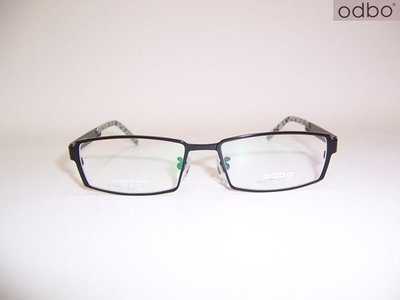 光寶眼鏡城(台南) odbo 專利無螺絲彈簧純鈦眼鏡*,一體無焊接純鈦面1181/C1D