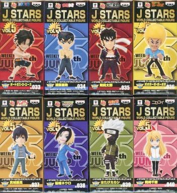 日本正版 景品 盒玩 J STARS WCF vol.5 小模型 8種組 日本代購