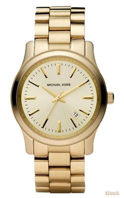 紐約女王代購 Michael Kors MK5160/Gold Stainless-Steel Watch 經典手錶 可分3期