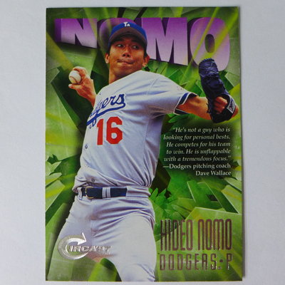 ~ Hideo Nomo ~MLB球星/野茂英雄 1997年Z-Force球員卡