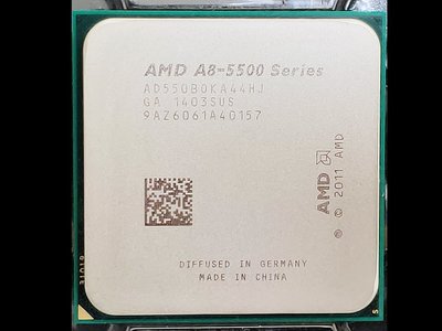 【含稅】AMD A8-5500 3.2G AD5500OKA44HJ 四核 FM2 正式CPU 一年保 內建HD