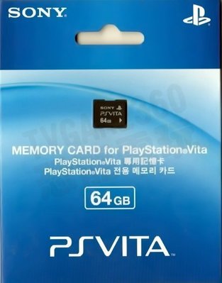 SONY PS Vita PSV PSVITA 64G記憶卡(64GB) 原廠公司貨【台中恐龍電玩】