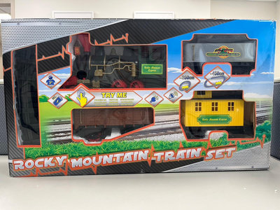 【台中小舖】Rocky Mountain Train Set 電動小火車 (二手)