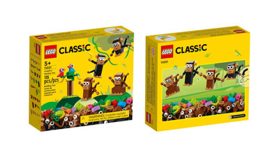 現貨 樂高 LEGO  Classic 經典系列 11031  創意猴子趣味套裝 全新未拆 公司貨