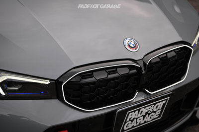 BMW G21LCI G20LCI  升級新款環形發光水箱罩 鼻頭 高亮黑水箱罩 網狀黑鼻頭 滿天星