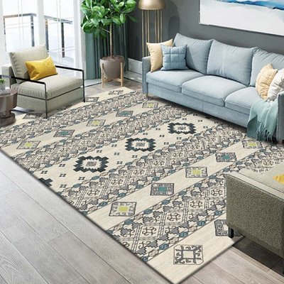 北歐簡約現代地毯中式ins摩洛哥風格幾何客廳臥室沙發茶幾長方形,定價[購買請咨詢】