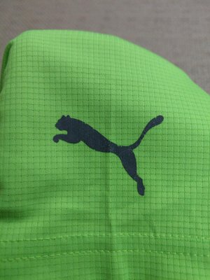 德國 PUMA power cool 螢光綠運動上衣 慢跑衣 籃球衣 散熱衣