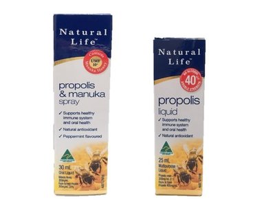 【依依的家】代購 澳洲 Natural life 麥盧卡蜂膠噴劑 / 蜂膠滴劑-售完