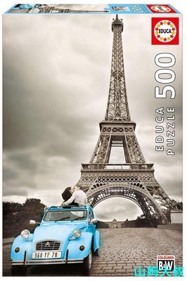 Educa 浪漫巴黎 埃菲爾鐵塔 500片 西班牙進口拼圖雷諾瓦--春風十里