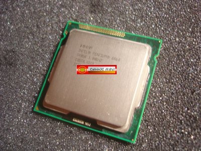 Intel Pentium 雙核心 G860 1155腳位 內建顯示 速度3.0G 快取3M 2線程 製程32nm