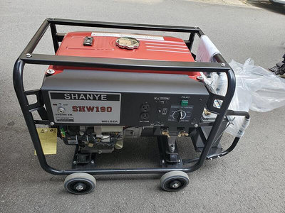 【優質五金】YAMANO 山野 SHW-190 引擎 電焊機 發電機 汽油引擎電動啟動電焊機15HP
