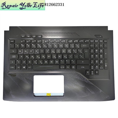 電腦零件華碩ASUS GL503VM GL503VS GL503VD 黑色C殼 帶背光 筆記本鍵盤GK筆電配件