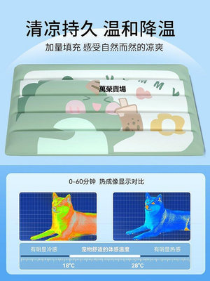 【熱賣精選】日本進口宜得利家居寵物冰墊涼席墊子貓窩夏日狗涼墊睡墊降溫地墊