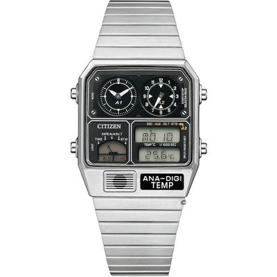 CITIZEN星辰 Chronograph 復古計時電子腕錶 JG2101-78E