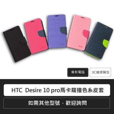 ☆偉斯科技☆HTC Desire 10 pro 全罩式皮套 側翻(可自取)內側可插悠遊卡 ~現貨供應中!