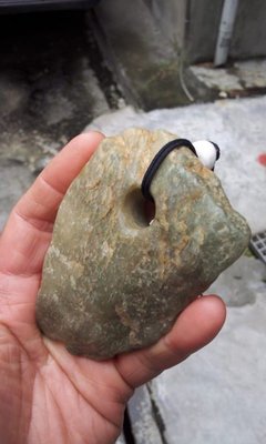 【紅蓮賞翫】古早收藏  文化期玉石石器(9.9cmx6.6cmx2cm)