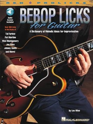 [反拍樂器] Bebop Licks for Guitar