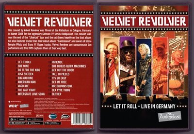 音樂居士新店#絲絨左輪 Velvet Revolver Let It Roll Live In Germany () DVD