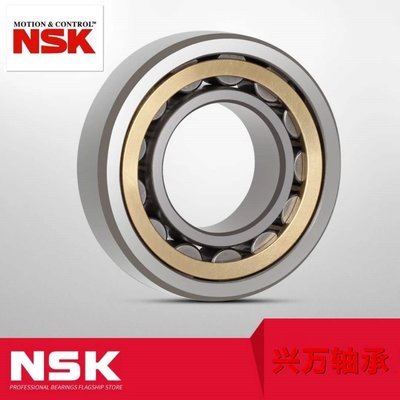 日本進口NSK NU203 204 205 206 207 208 209 EWEMC3圓柱滾子軸承