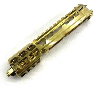 《GTS》CTM FUKU-2 輕量化 鋁合金 簍空版 上槍身 電鍍金 短版 For AAP01C 23440-4