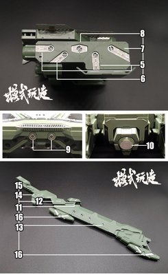 【熱賣精選】模式玩造 MS066 RG EVA初號機新世紀福音戰士 專用金屬細節蝕刻片
