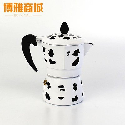 免運-摩卡壺意式特濃煮咖啡壺家用意式濃縮咖啡壺鋁制 八角摩卡壺3杯份(null)