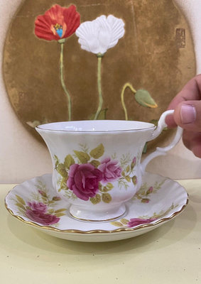 【二手】royal Albert皇家阿爾伯特骨瓷咖啡杯 日本回流 陶瓷 茶杯【微淵古董齋】-897