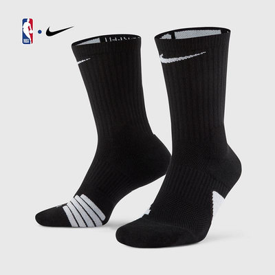 NBA官方正品NIKE耐克速干中筒籃球襪1雙春季緩震運動條紋支撐舒適