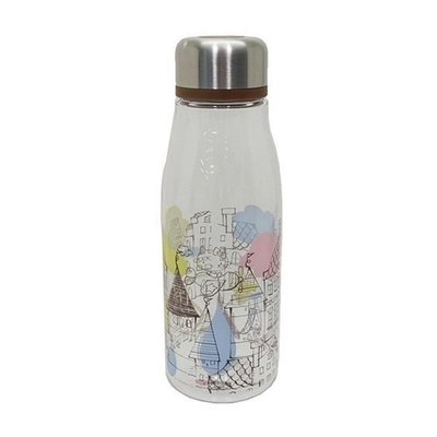 【Wendy Kids】日本進口 Skater kitty 塑膠保冷水瓶 附濾茶網 500ML