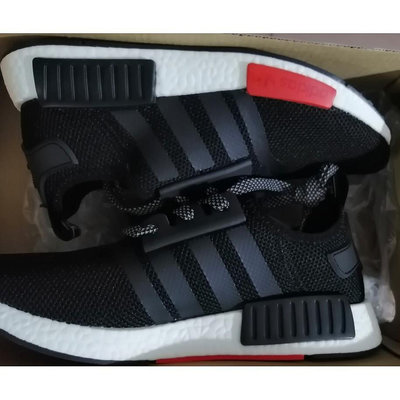 Adidas Originals Nmd R1 X Footlocker 黑紅 網布 男女鞋