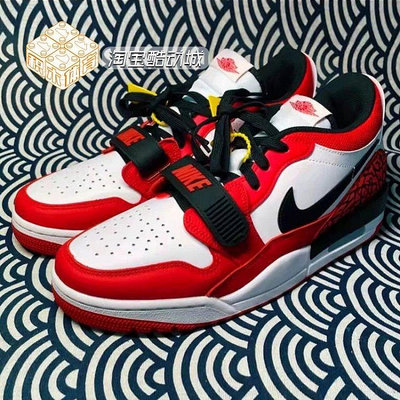 積木體育Air Jordan Legacy AJ312芝加哥 白紅黑籃球鞋CD7069-116