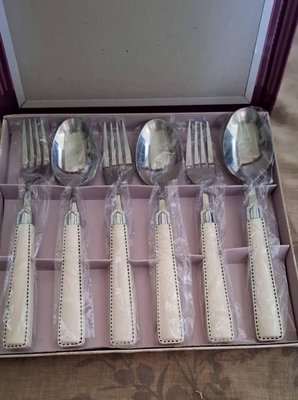 【紫晶小棧】丹露 DANRO 不鏽鋼 西式叉匙6件組 餐具組  (叉子 湯匙) 廚房用品 餐具