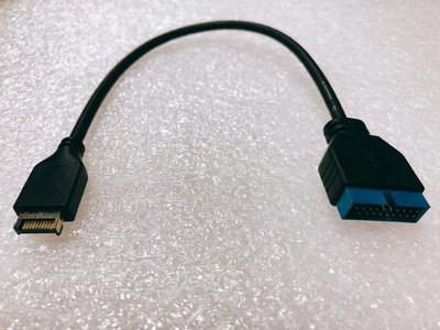 UC-052 華碩主機板適用USB3.1轉接線 USB3.1轉USB3.0線 USB19針 適用ASUS主機板20pin