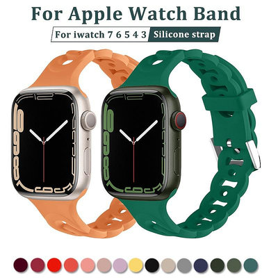 透氣防汗蘋果錶帶適用Apple Watch 8 ultra 49mm 7 6 5-3C玩家