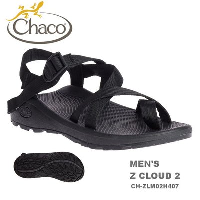 【速捷戶外】 美國 Chaco CH-ZLM02H407 越野紓壓運動涼鞋-夾腳 男款(實體黑) Z/CLOUD