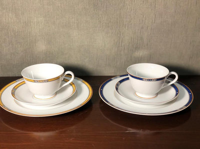 日本三大瓷器之首 則武Noritake咖啡杯三件套 2組 帶
