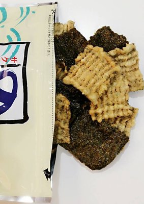 匯盈一館~日本進口井上瀨戶海苔天婦羅餅海苔與天婦羅酥脆絕配~非吃不可