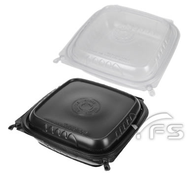 HC99-P1美式安全扣餐盒(PP) (微波盒/便當盒/塑膠便當盒/外帶餐盒/沙拉/炸雞/速食/點心)